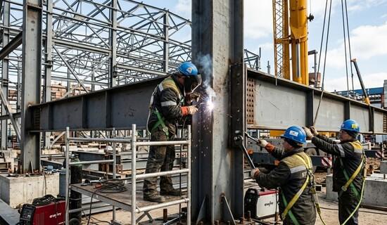 Montaje de estructuras metálicas